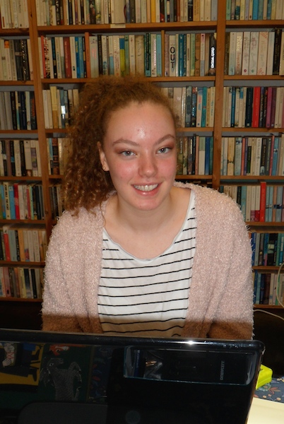 Lily Neal, owner at The Topsham Bookshop.